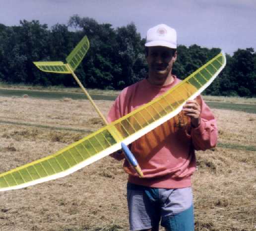 Sylvain Mathon avec son Sunlight NPM